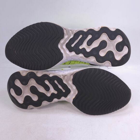 Nike Phantom React Flyknit 2 Athletic Shoe Mens Size 10.5 DM7603-700 Yellow - Picture 7 of 10